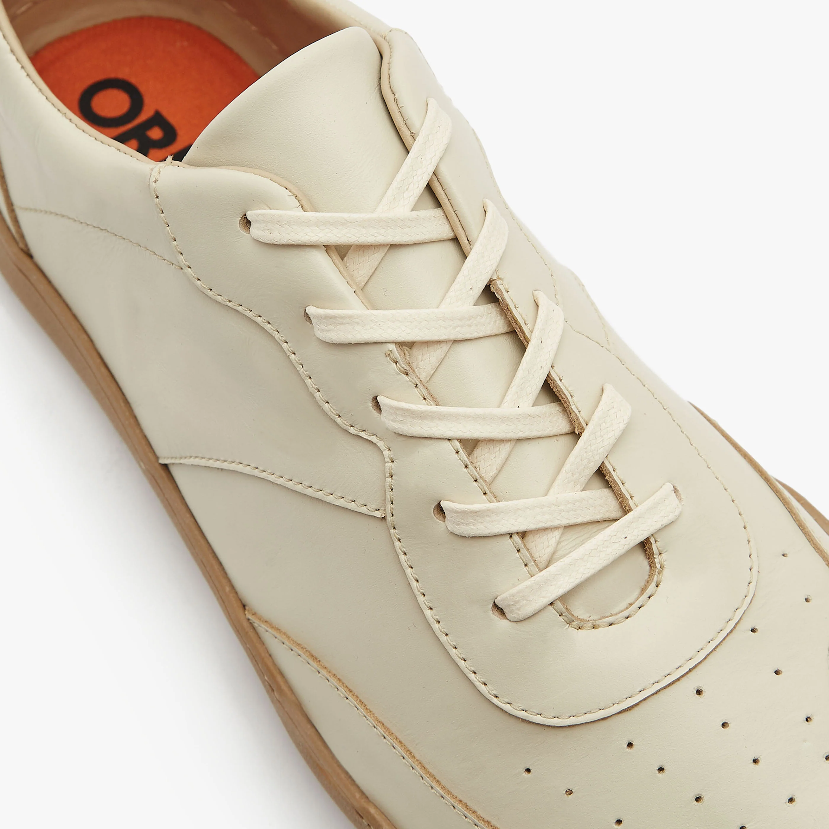The Women's Retro Sneaker FINAL SALE | Natural Leather - Image 6